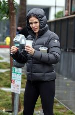 JENNIFER GARNER Leaves a Gym in Los Angeles 01/22/2017