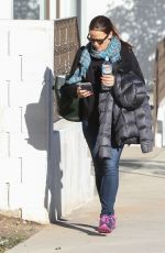 JENNIFER GARNER Out in Los Angeles 01/26/2017