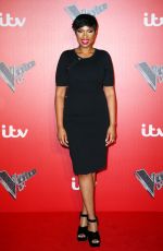 JENNIFER HUDSON at Voice UK Press Launch at Millbank Tower in London 01/04/2017