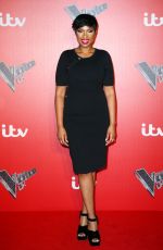 JENNIFER HUDSON at Voice UK Press Launch at Millbank Tower in London 01/04/2017