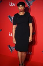 JENNIFER HUDSON at Voice UK Press Launch at Millbank Tower in London 01/04/2017