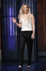 JENNIFER LAWRENCE at Late Night with Seth Meyers New Year