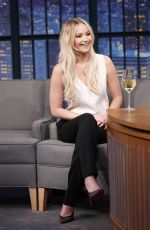 JENNIFER LAWRENCE at Late Night with Seth Meyers New Year