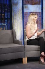 JENNIFER LAWRENCE at Late Night with Seth Meyers New Year