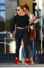 JENNIFER LOPEZ and LEAH REMINI Shopping at Barneys New York in Beverly Hills 01/06/2017