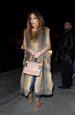 JENNIFER LOPEZ Arrives at Catch LA in West Hollywood 01/17/2017