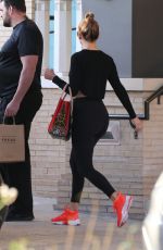 JENNIFER LOPEZ in Tights Out Shopping in Beverly Hills 01/06/2017