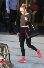 JENNIFER LOPEZ in Tights Out Shopping in Beverly Hills 01/06/2017