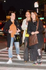 JENNIFER LOPEZ Night Out with Friends in West Hollywood 12/28/2016