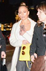 JENNIFER LOPEZ Night Out with Friends in West Hollywood 12/28/2016