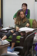 JENNIFER MEYER at a Nail Salon in Beverly Hills 01/02/2017
