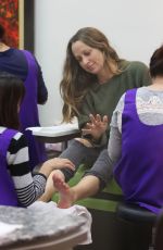 JENNIFER MEYER at a Nail Salon in Beverly Hills 01/02/2017