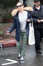 JENNIFER MEYER Out on a Rainy Day in Beverly Hills 01/12/2017