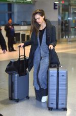 JESSICA ALBA at JFK Airport in New York 01/22/2017