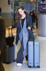 JESSICA ALBA at JFK Airport in New York 01/22/2017
