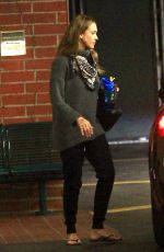 JESSICA ALBA Headig to a Doctor in Beverly Hills 01/003/2016