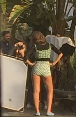 JESSICA ALBA on the Set of a Photoshoot in Los Angeles 01/20/2017
