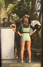 JESSICA ALBA on the Set of a Photoshoot in Los Angeles 01/20/2017