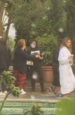 JESSICA ALBA on the Set of a Photoshoot in Los Angeles 01/20/2017