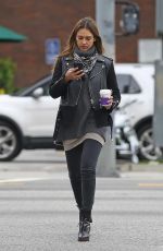 JESSICA ALBA Out for Coffee in Los Angeles 01/03/2017