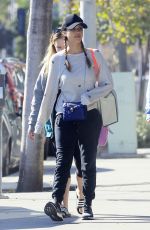 JESSICA ALBA Out for Lunch in Beverly Hills 01/28/2017
