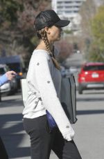 JESSICA ALBA Out for Lunch in Beverly Hills 01/28/2017