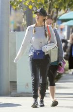 JESSICA ALBA Out for Lunch in Beverly Hills 01/28/2017
