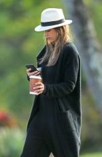 JESSICA ALBA Out for Morning Coffee in Kauai 01/01/2017