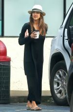 JESSICA ALBA Out for Morning Coffee in Kauai 01/01/2017