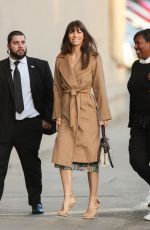 JESSICA BIEL Arrives at Jimmy Kimmel Live! in Hollywood 01/11/2017