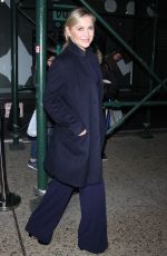 JESSICA CAPSHAW Leaves AOL Studios in New York 01/19/2017
