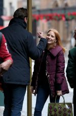 JESSICA CHASTAIN Arrives at Her Hotel in New York 01/02/2017
