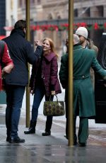JESSICA CHASTAIN Arrives at Her Hotel in New York 01/02/2017