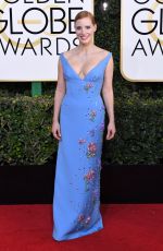 JESSICA CHASTAIN at 74th Annual Golden Globe Awards in Beverly Hills 01/08/2017