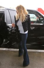 JESSICA SIMPSON at LAX Airport in Los Angeles 01/12/2017