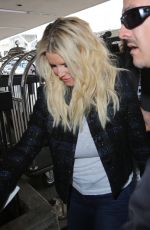 JESSICA SIMPSON at LAX Airport in Los Angeles 01/12/2017