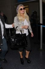 JESSICA SIMPSON at Los Angeles International Airport 01/15/2017