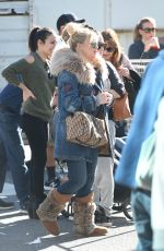 JESSICA SIMPSON Out Shopping in Los Angeles 01/08/2017