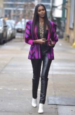 JESSICA WHITE Out and About in New York 01/11/2017