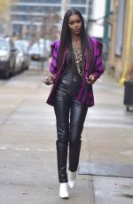 JESSICA WHITE Out and About in New York 01/11/2017