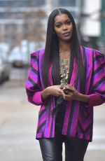 JESSICA WHITE Out and About in New York 01/11/2017