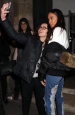 JOAN SMALLS Leaves Givenchy Fashion Show in Paris 01/20/2017