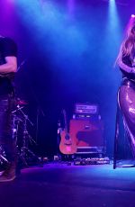 JOANNA JOJO LEVESQUE Performs at a Concert in Manchester 01/29/2017