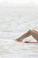 JOANNA KRUPA in Bikini  Paddleboarding in Miami 01/03/2017
