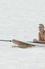 JOANNA KRUPA in Bikini  Paddleboarding in Miami 01/03/2017