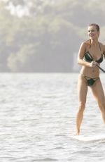 JOANNA KRUPA in Bikini  Paddleboarding in Miami 01/03/2017