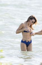 JOANNA KRUPA in Bikini  Paddleboarding in Miami 01/03/2017