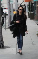 JORDANA BREWSTER Out and About in Beverly Hills 01/09/2017