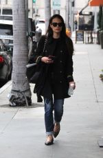 JORDANA BREWSTER Out and About in Beverly Hills 01/09/2017