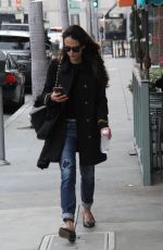 JORDANA BREWSTER Out and About in Beverly Hills 01/09/2017